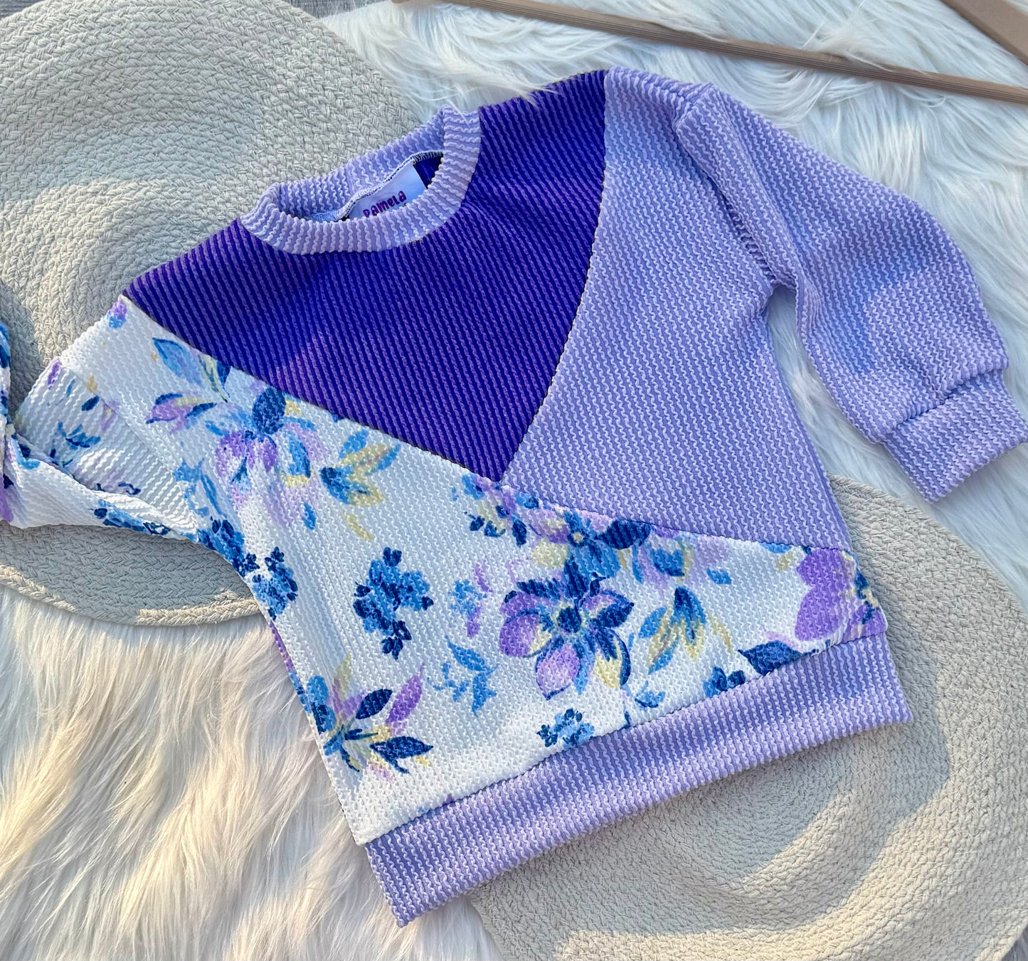 Color Blocked Top-4T