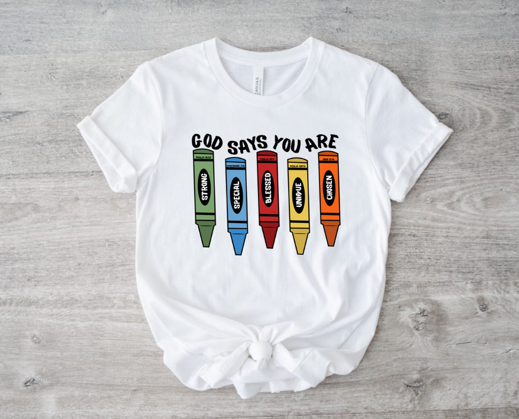 God Says I Am- Shirt Only
