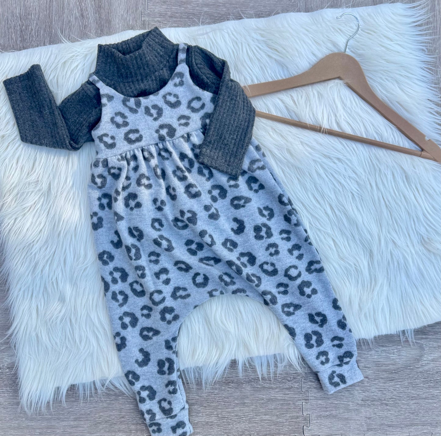 Napa Romper with Blythe Mock Neck Top-18/24M