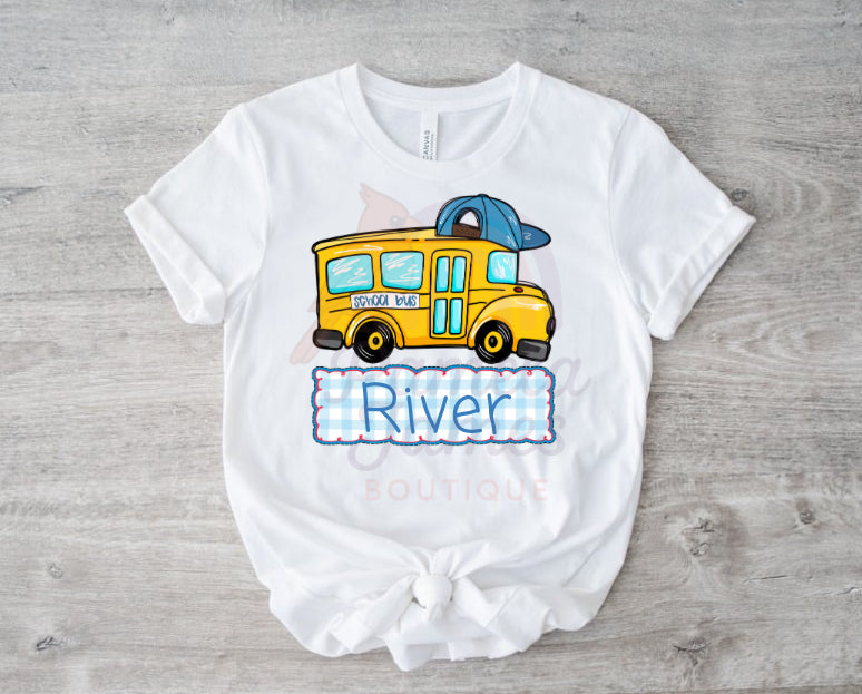 Personalized School Boy Tee