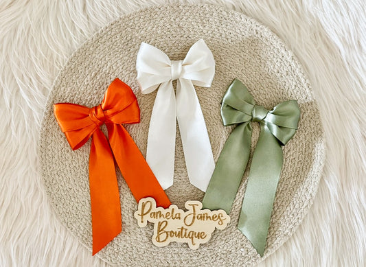 Satin Sailor Bow