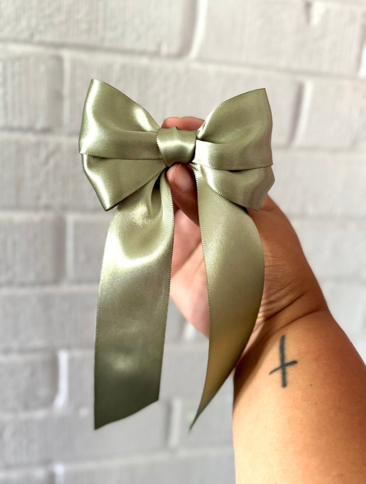 Satin Sailor Bow