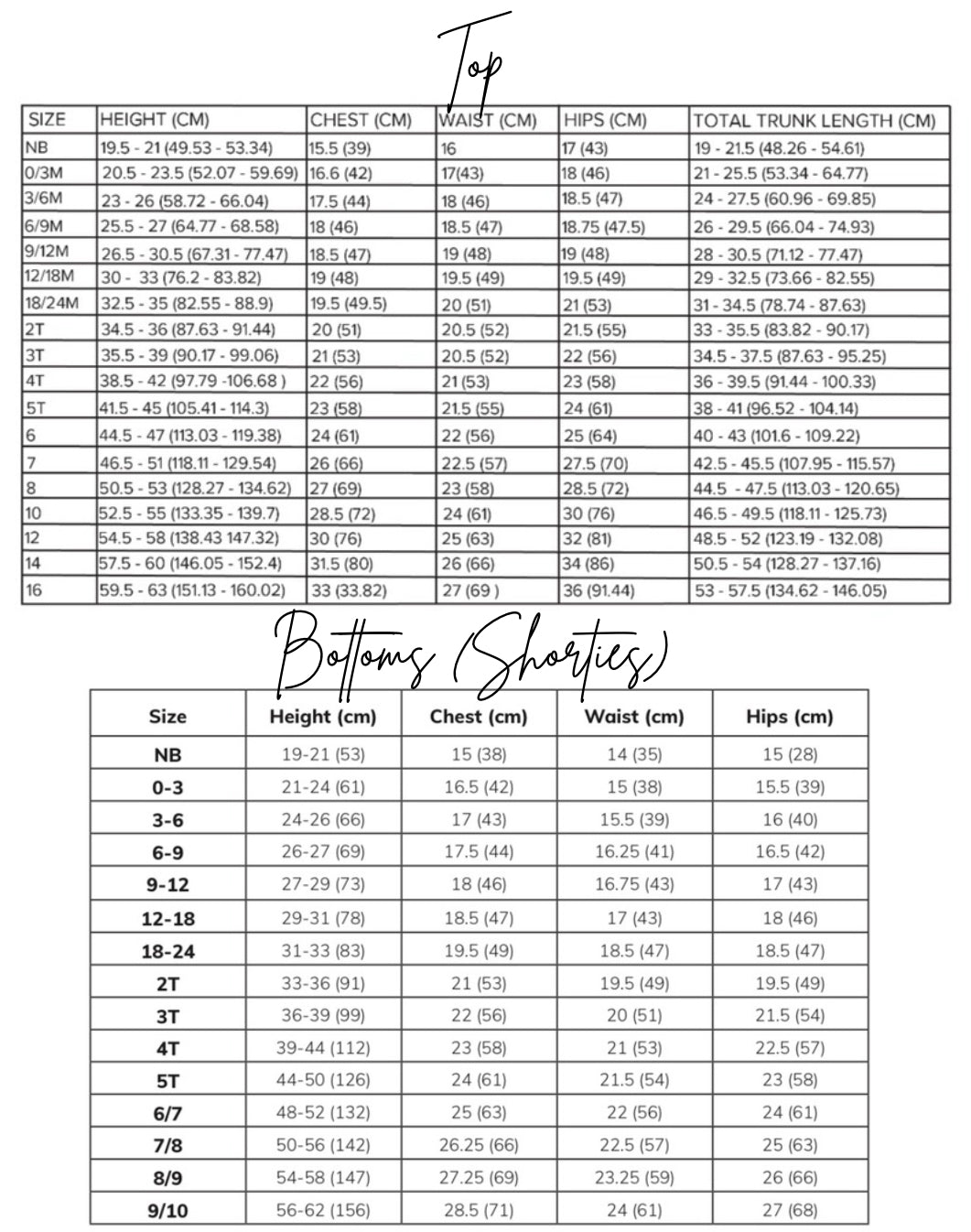 Girls Summer Set w/Shorties-RTS