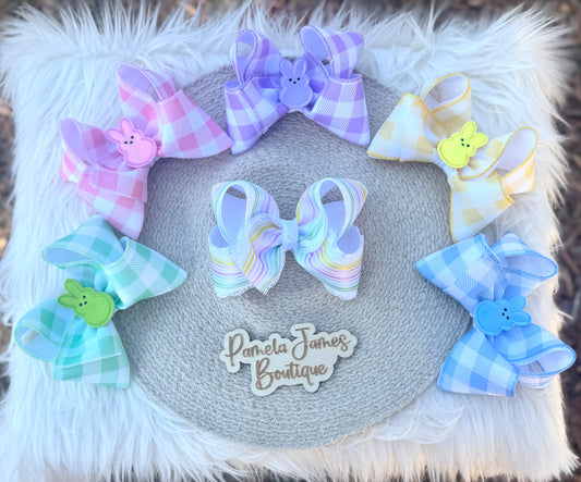 6 pc. Spring Ribbon Bow Bundle