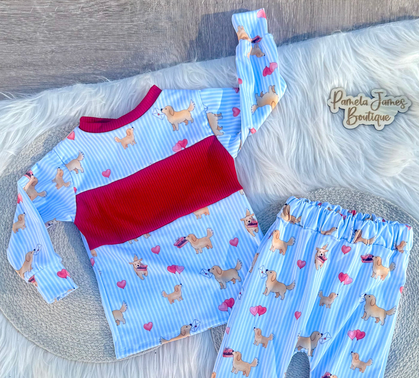 Upton w/ 2 Toned Joggers-18/24M