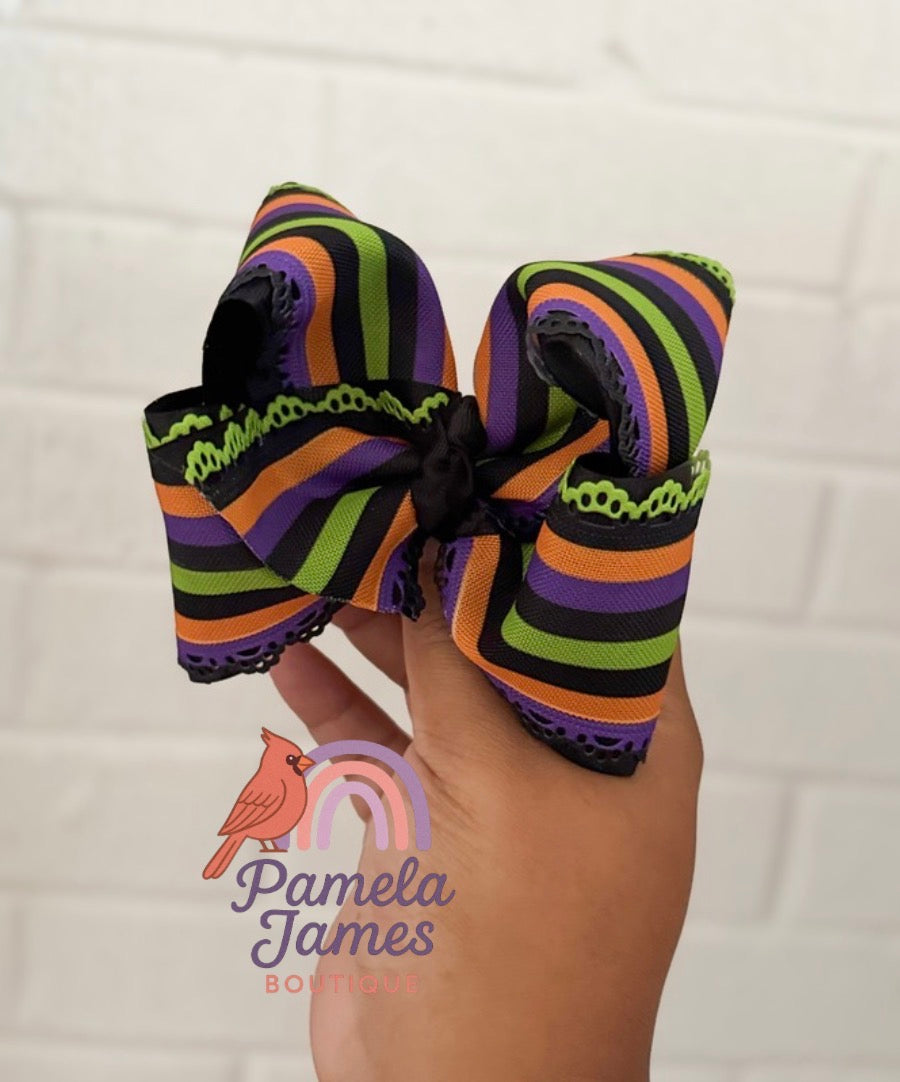 Halloween Stripes (Value Bow of the Month)