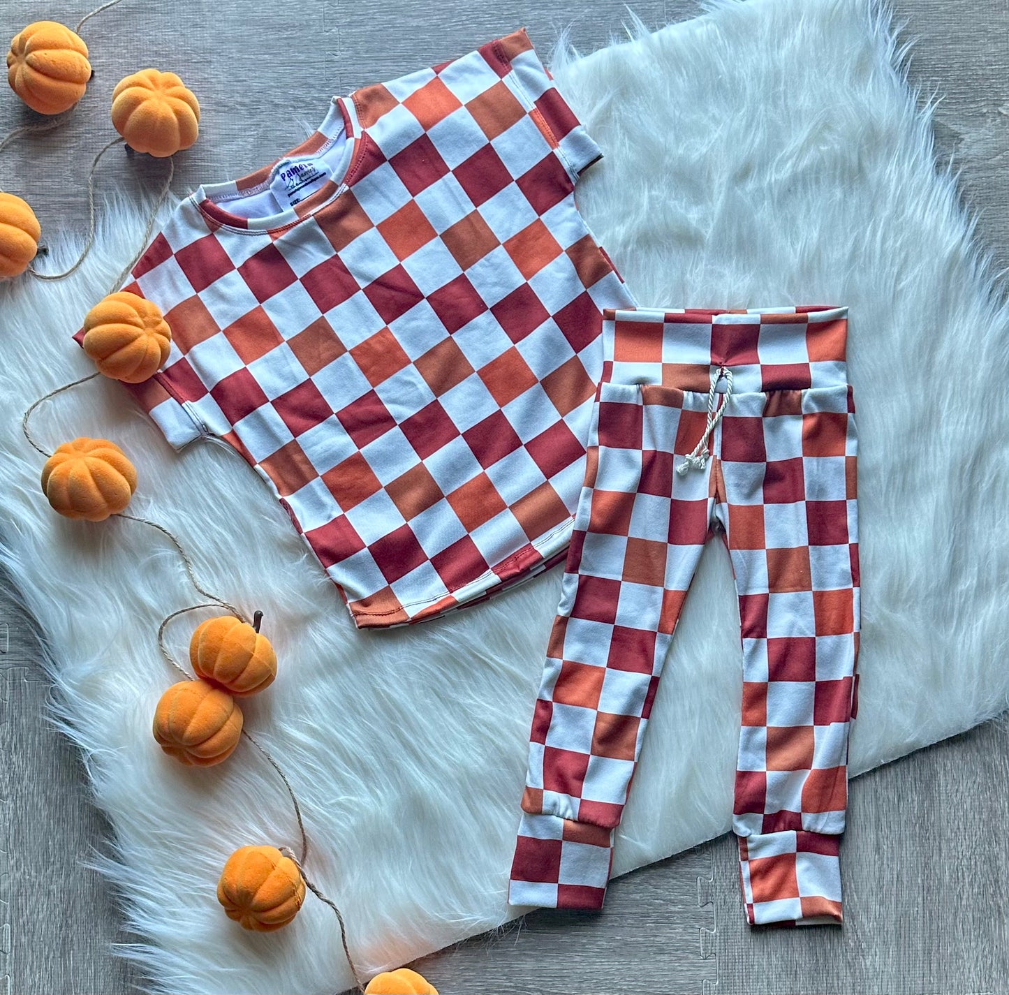 Fall Checkered Set- RTS 3T