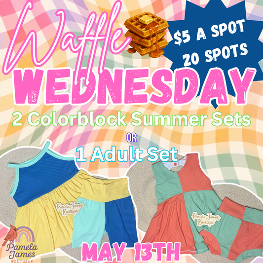Waffle Wednesday!